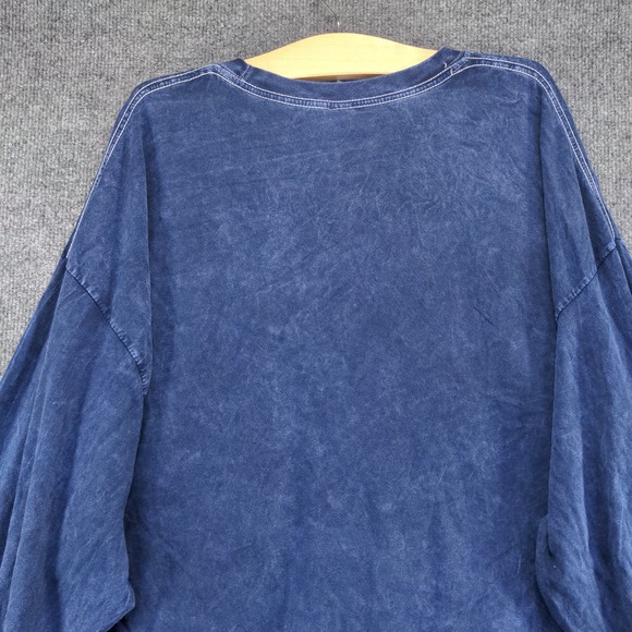 FedEx Racing Men's Pullover Long Sleeve Shirt Blue Size 3XL Graphic Logo - Picture 4 of 14